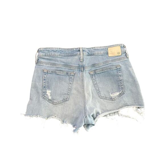 Adriano Goldschmied Women's Blue The BRYN Ex-Boyfriend Cut Off Shorts Size 28 - Picture 6 of 6